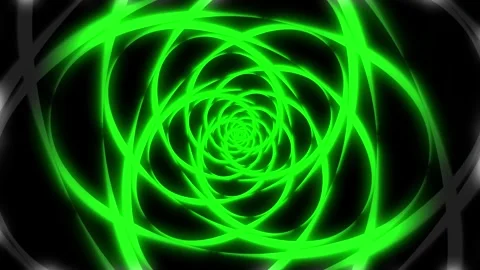 Unique rotating pattern motion background animation with attractive colors. Stock Footage 305384755