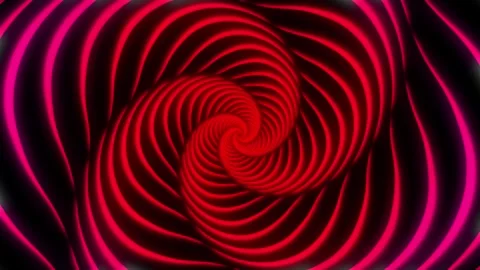 Unique rotating pattern motion background animation with attractive colors. Stock Footage 305384796