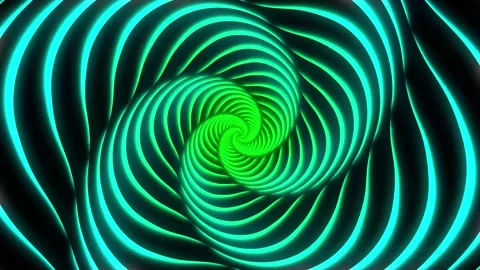 Unique rotating pattern motion background animation with attractive colors. Stock Footage 305384857