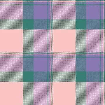 Unique seamless fabric tartan, empty plaid pattern check. 20s textile backg.. Illustrazione stock