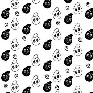 Unique seamless pattern chick design Illustrazione stock