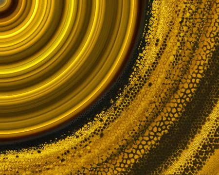 Unique special Effect Abstract Beige Planetary Creation Stock Illustration