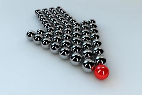 Unique sphere Stock-Illustration