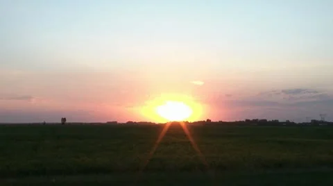 Unique Sunset Timelapse 스톡 동영상 12615729