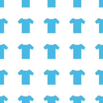 Unique T-shirt seamless pattern Stock Illustration