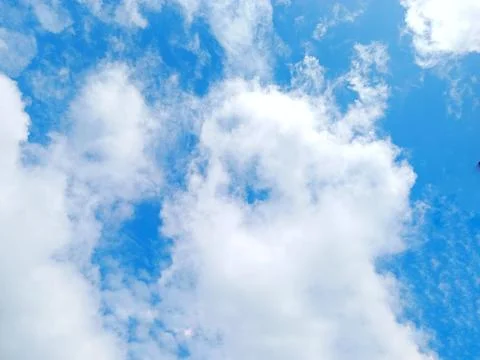Unique thick clouds Stock Photos