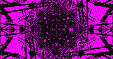 Unique tunnel video vj loop screensaver with seamless visuals in vibrant pi.. Stock Footage 321474048