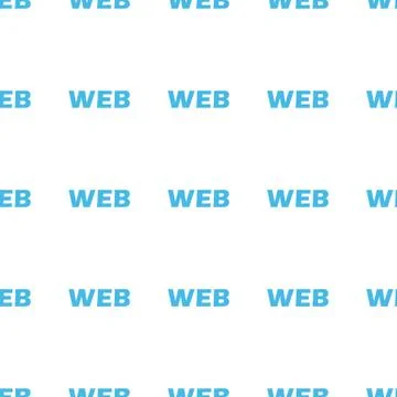 Unique Web seamless pattern Illustrazione stock