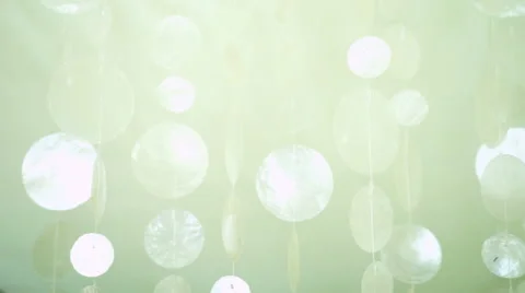 Unique windchime background 스톡 동영상 42773103