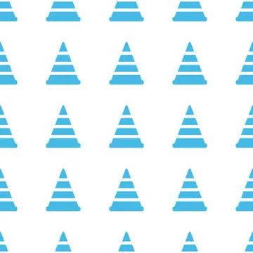 Unique Worker sign seamless pattern Illustrazione stock