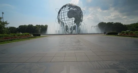 UNISHERE Globe, Worlds Fair Stock Footage 113304454
