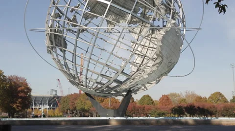 The Unisphere in Flushing Meadows Corona Park (8 of 8) Stock Footage 45175151