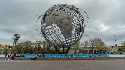 Unisphere Time Lapse 4K Stock Footage 239075617