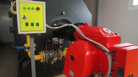 Unit in a heating station Stock Footage 230640305
