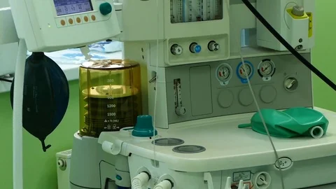 Unit mechanical ventilation and life support Stock-Footage 72566029