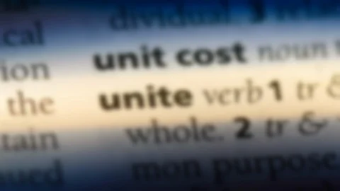 Unite word in a dictionary. Stock Footage 99562493