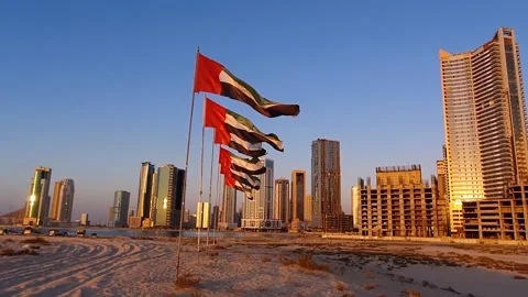United Arab Emirates Stock Footage 168003773