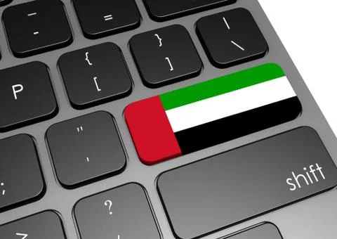 United Arab Emirates Stock Illustration