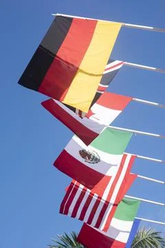 United flags of Different Countries Fotos de archivo