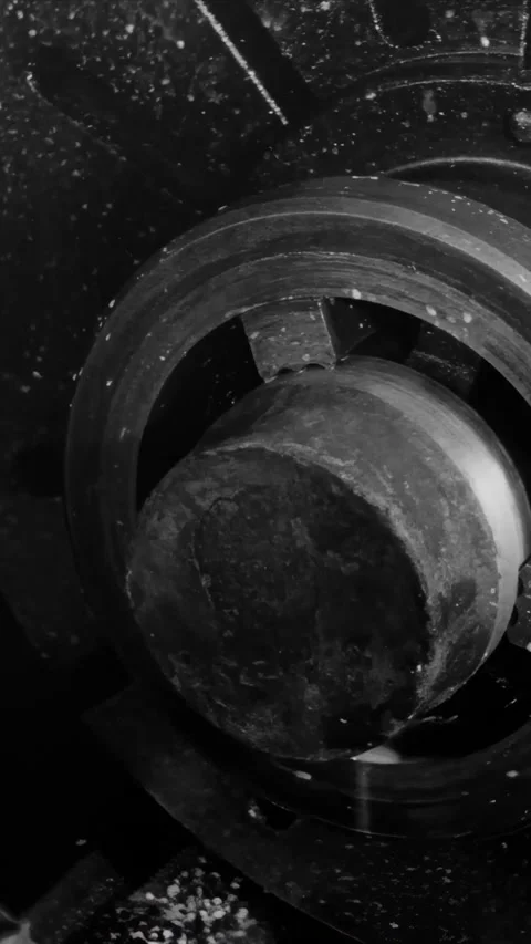 UNITED KINGDOM - 1917 - The second roughing operation on a Howitzer shell's Stock Footage 340327916