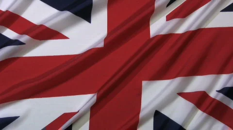 United Kingdom Flag Stock Footage 360451