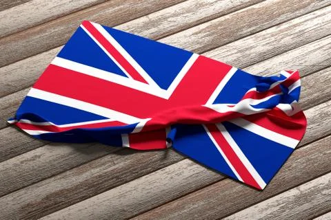 United kingdom flag Stock Illustration