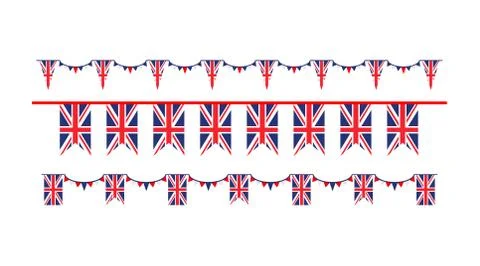 United Kingdom flag Stock Illustration