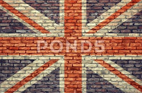 United Kingdom flag Stock Photos