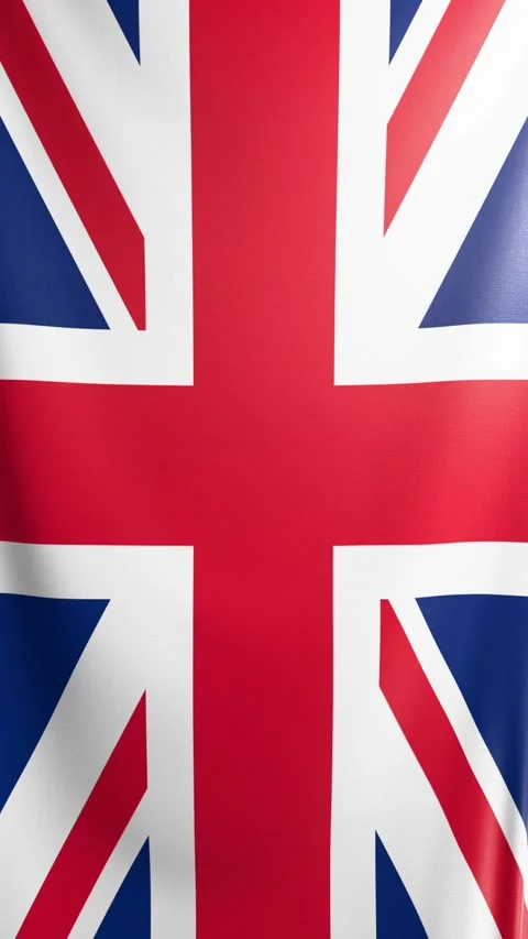  United Kingdom flag texture Stock Footage 302740513
