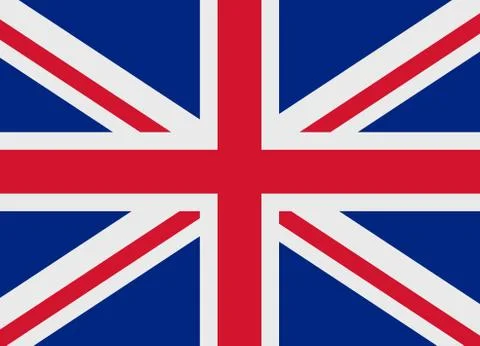 United kingdom flag vector Stock Illustration
