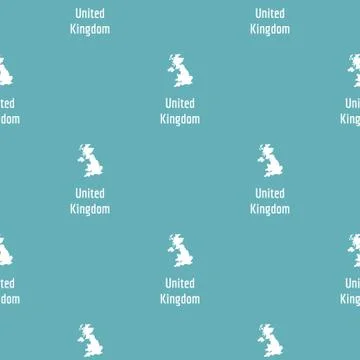 United Kingdom map in black vector simple Stock Illustration