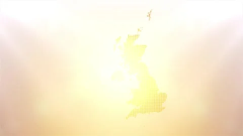 United Kingdom Map Opener Stock Footage 247896084