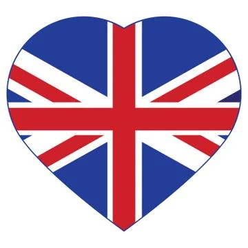 United Kingdom,of vector flag, icon sticker. Stock Illustration
