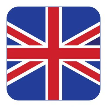 United Kingdom,of vector flag, icon sticker. Stock Illustration