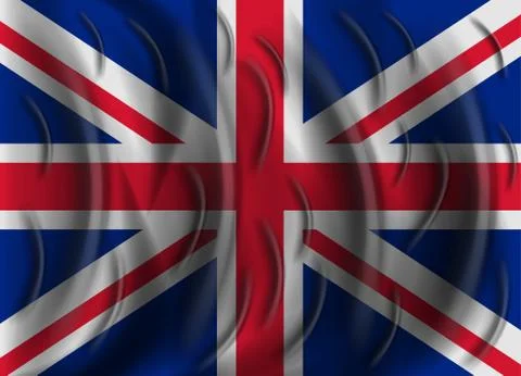 United kingdom wind flag イラスト素材