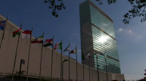 United Nations Building  Stock Footage 271223