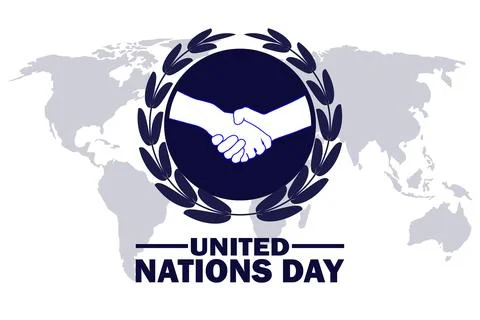 United Nations Day Vector Illustration 库存插图