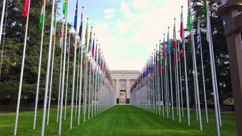 United Nations Geneva Stock Footage 140718475