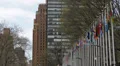United Nations in NYC Diplomatic Political Peace Keeper Treaty Representative HD Footage