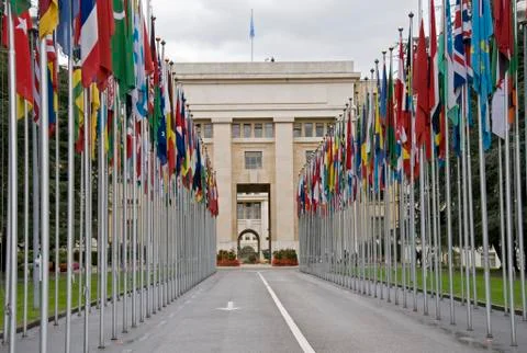 United nations offices in geneva Stock Photos