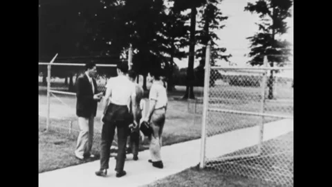 UNITED STATES - 1942 - Riveters using hand riveters and a poacher approach Stock Footage 341990587