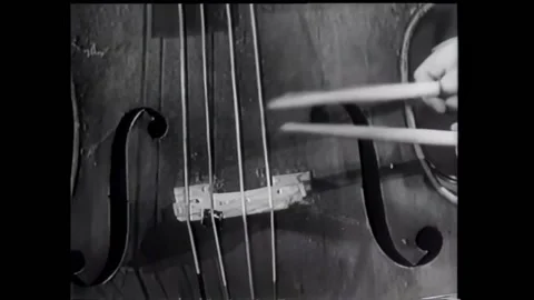 UNITED STATES - 1951 - While performing Big Noise from Winnetka, Ray Bauduc Stock Footage 304354439