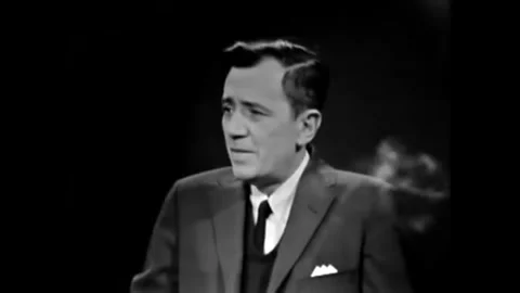 UNITED STATES - 1968 - In an interview with screenwriter Rod Serling, James Vidéo 340571852