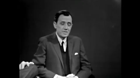 UNITED STATES - 1968 - In an interview with screenwriter Rod Serling, Bernie Vidéo 340571853
