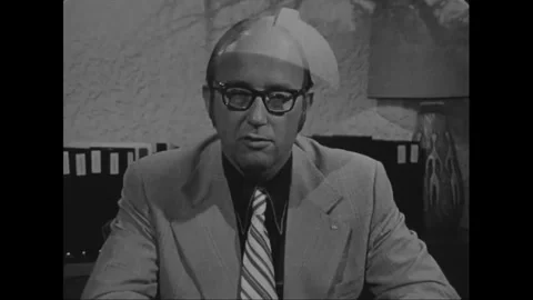 UNITED STATES - 1969 - Construction workers and businessmen give their opinions Stock Footage 340578583