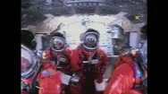 United States: 1980S: Nasa Astronauts In Space On Walk Stock Footage