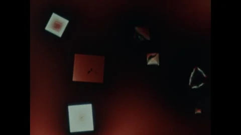 UNITED STATES 1980s: Objects floating. 库存影片 310678108