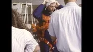 United States 1990S: Astronauts In Training For Space Flight Stock Footage