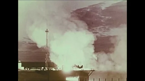 The United States and the Soviet Union join forces to conquer space in the Stock Footage 85772933