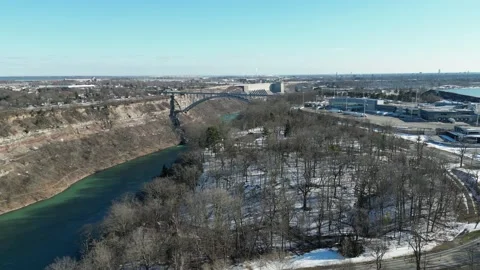 United States Canada Border Crossing Que... | Stock Video | Pond5